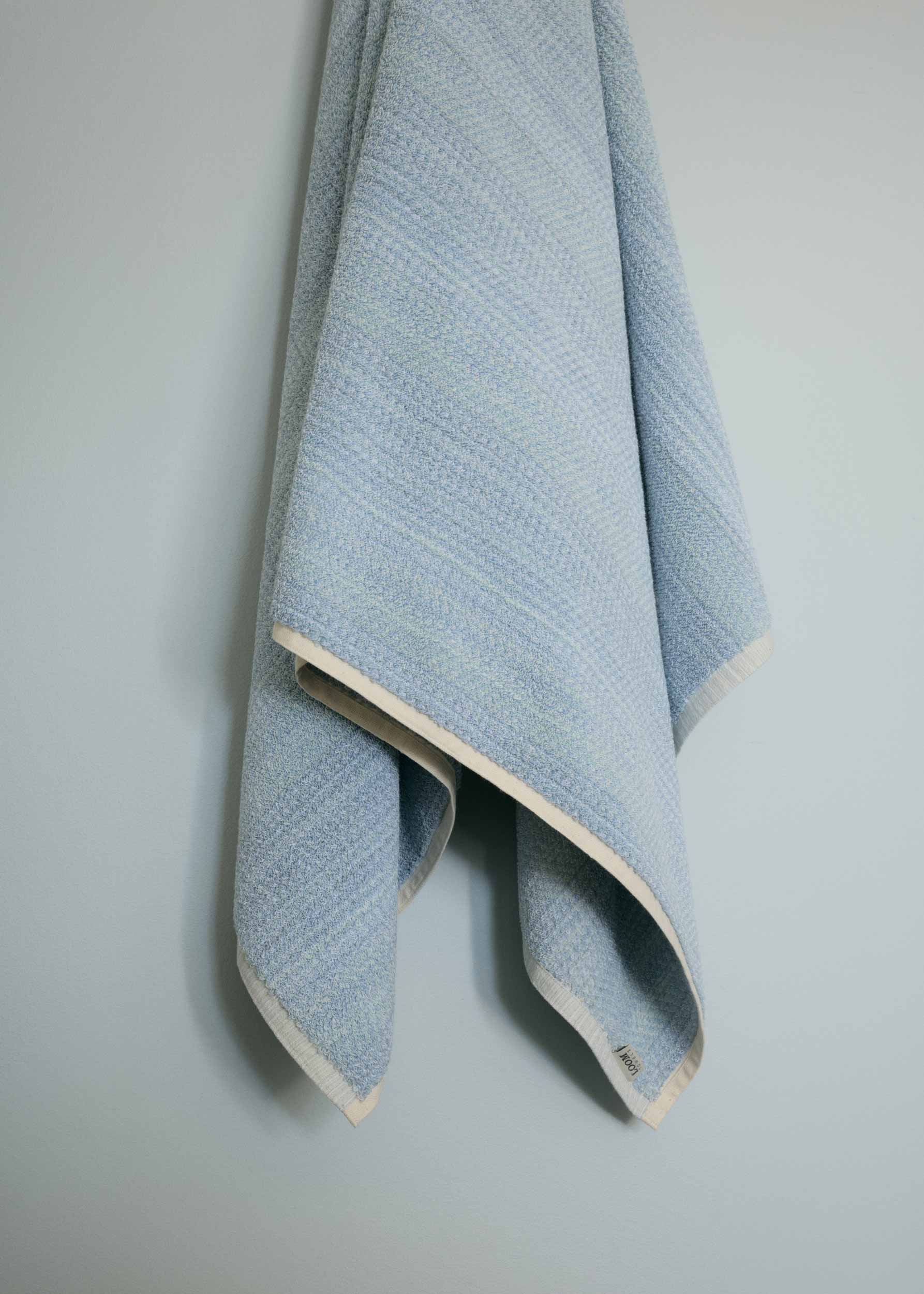 Azure-Mist Melange Bath Towel