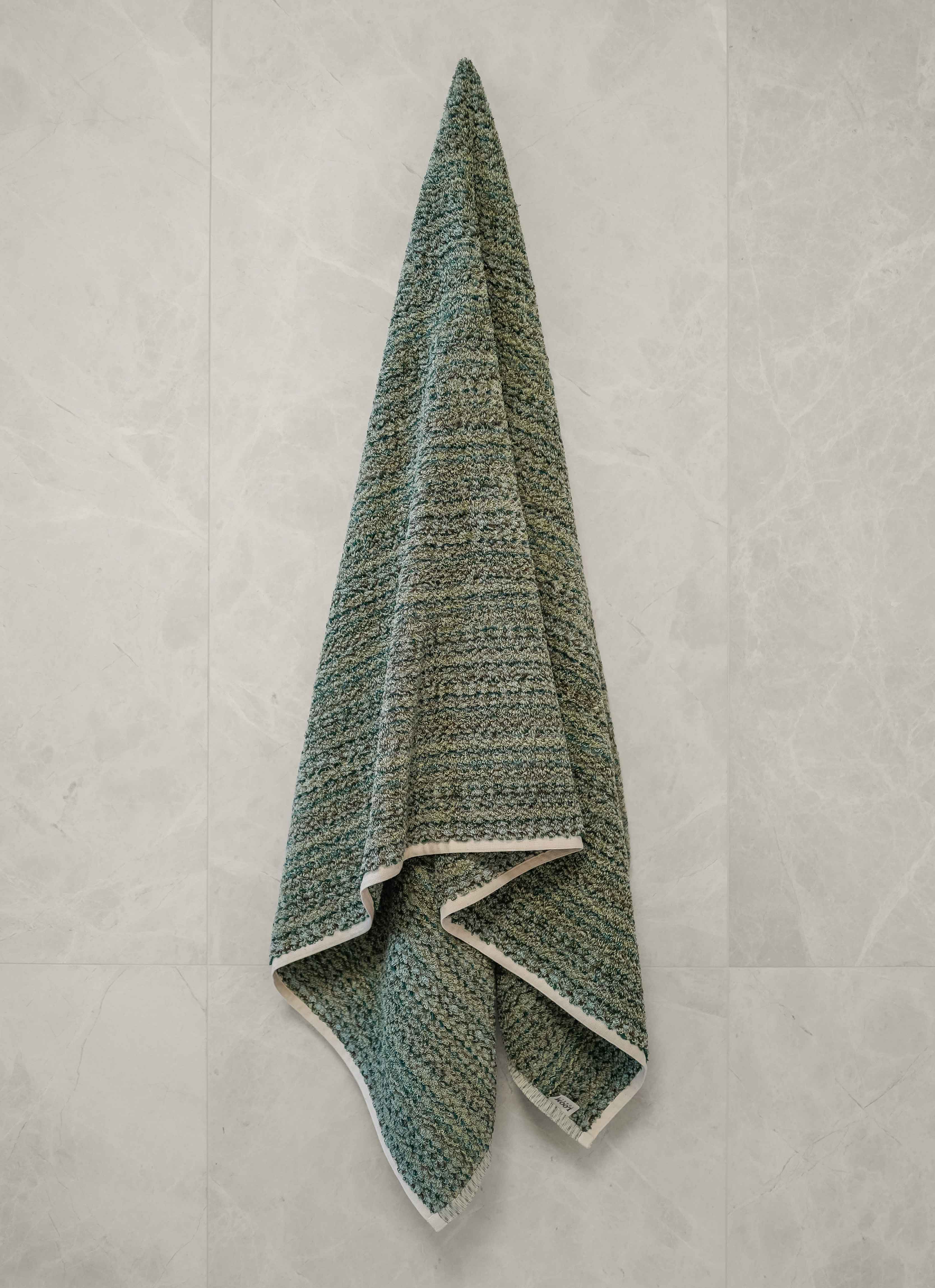 Eucalyptus Zigzag Standard Bath Towel