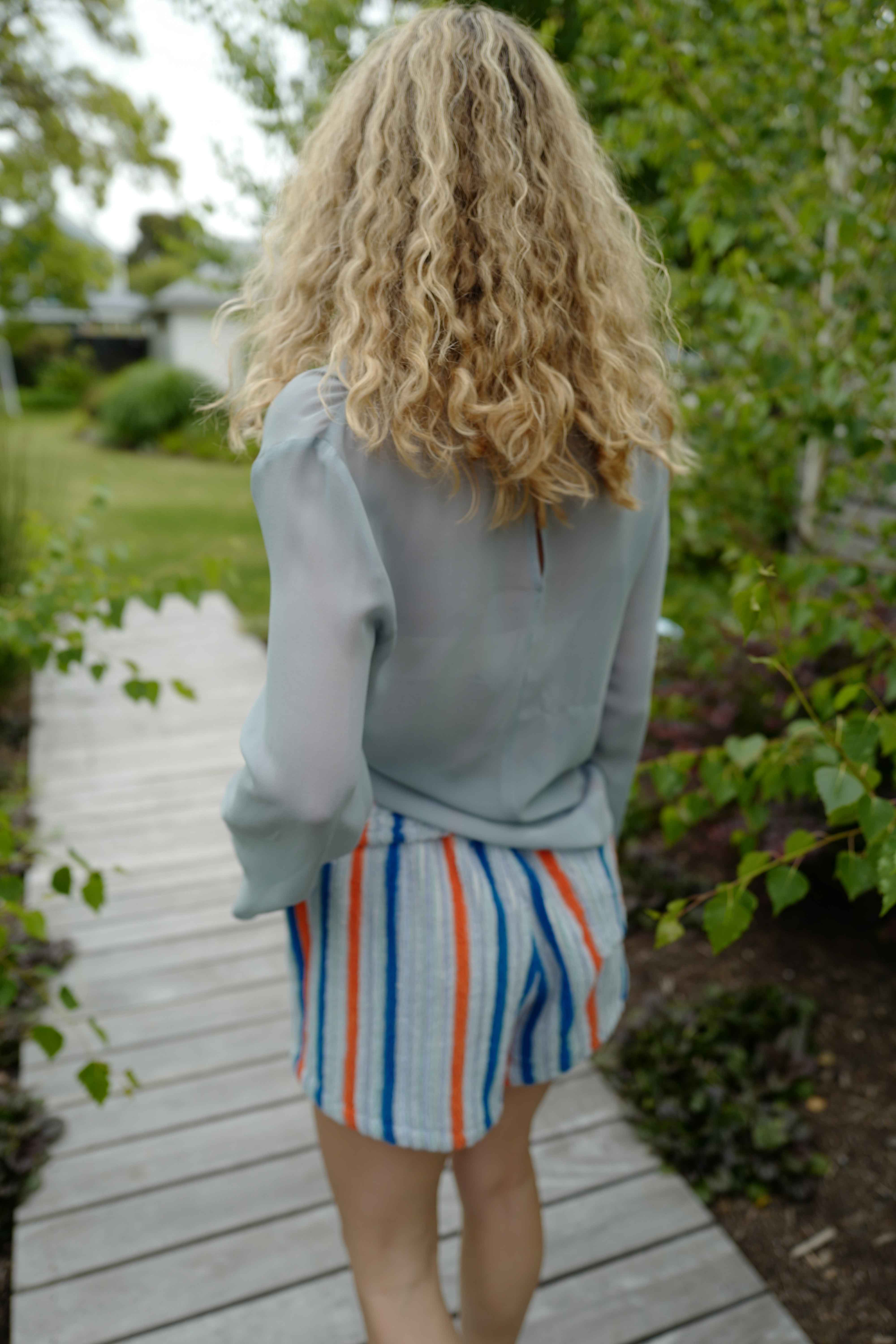 Portofino Short, Blue Stripe