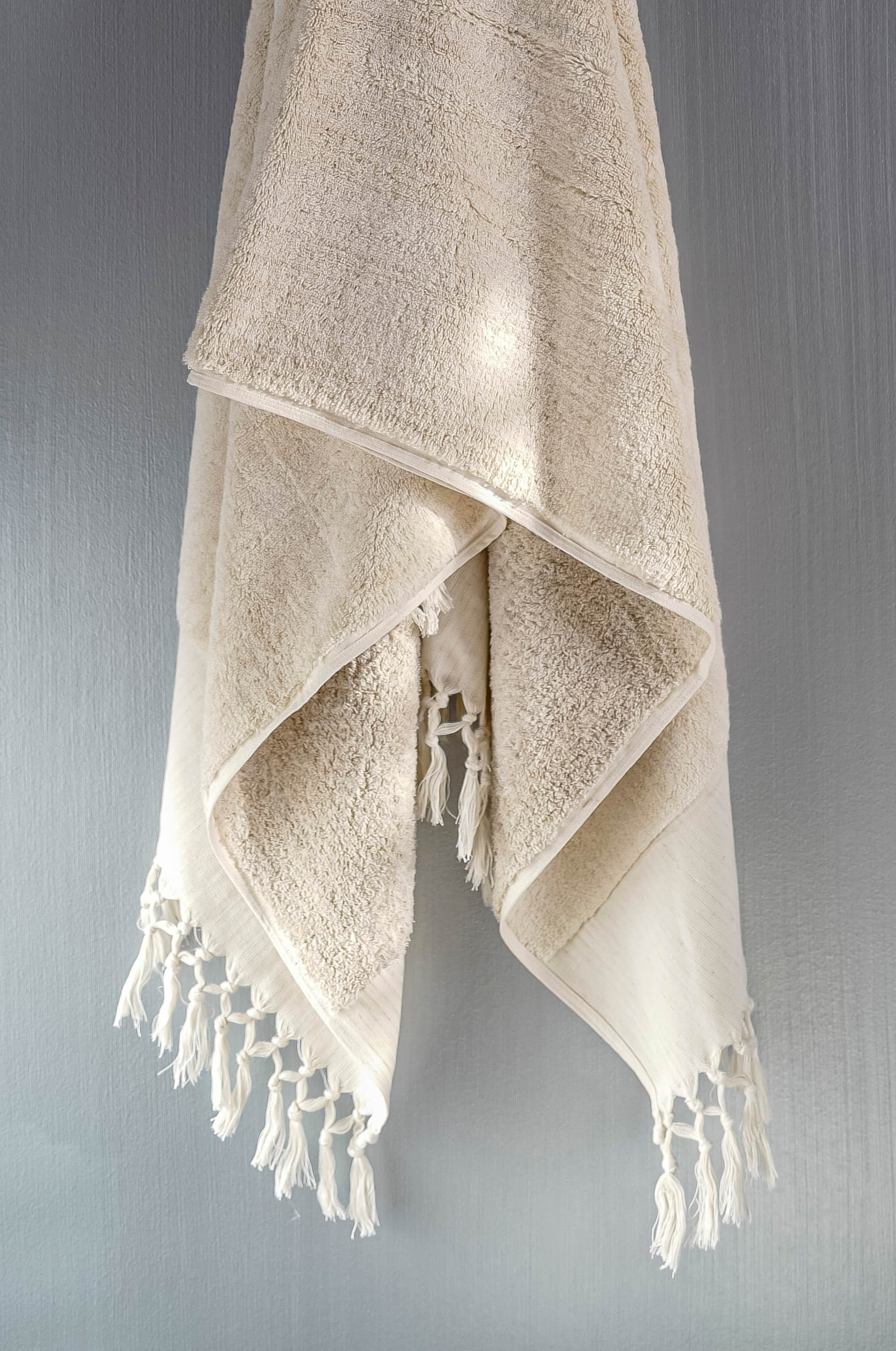 Natural Linen & Cotton Bath Towel