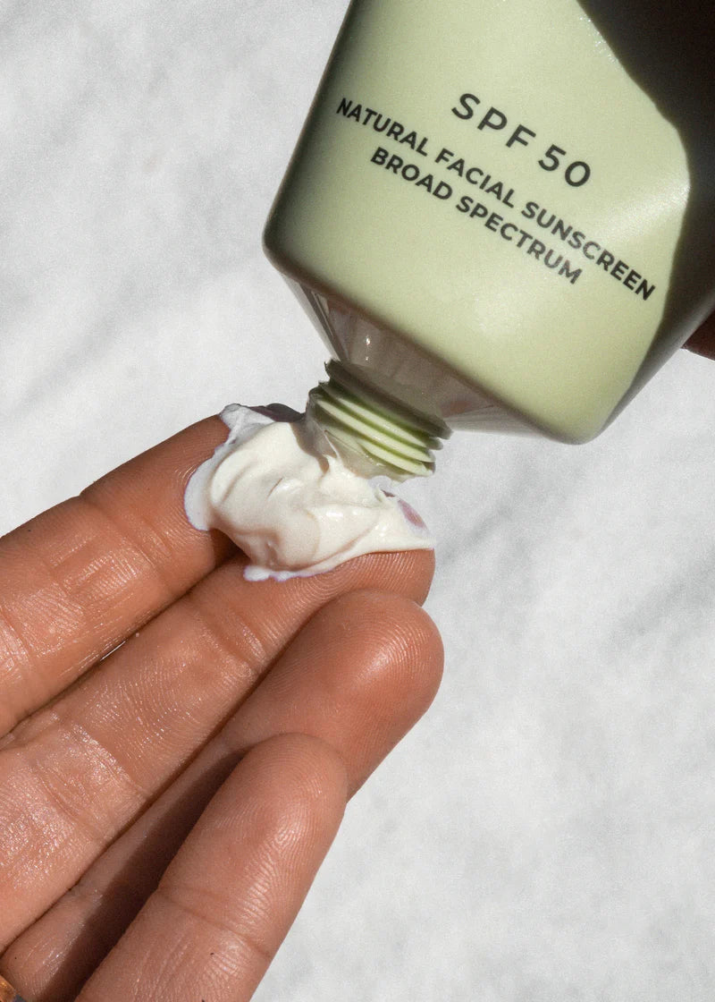 SPF 50 Daily Face Sunscreen – Natural & Sheer