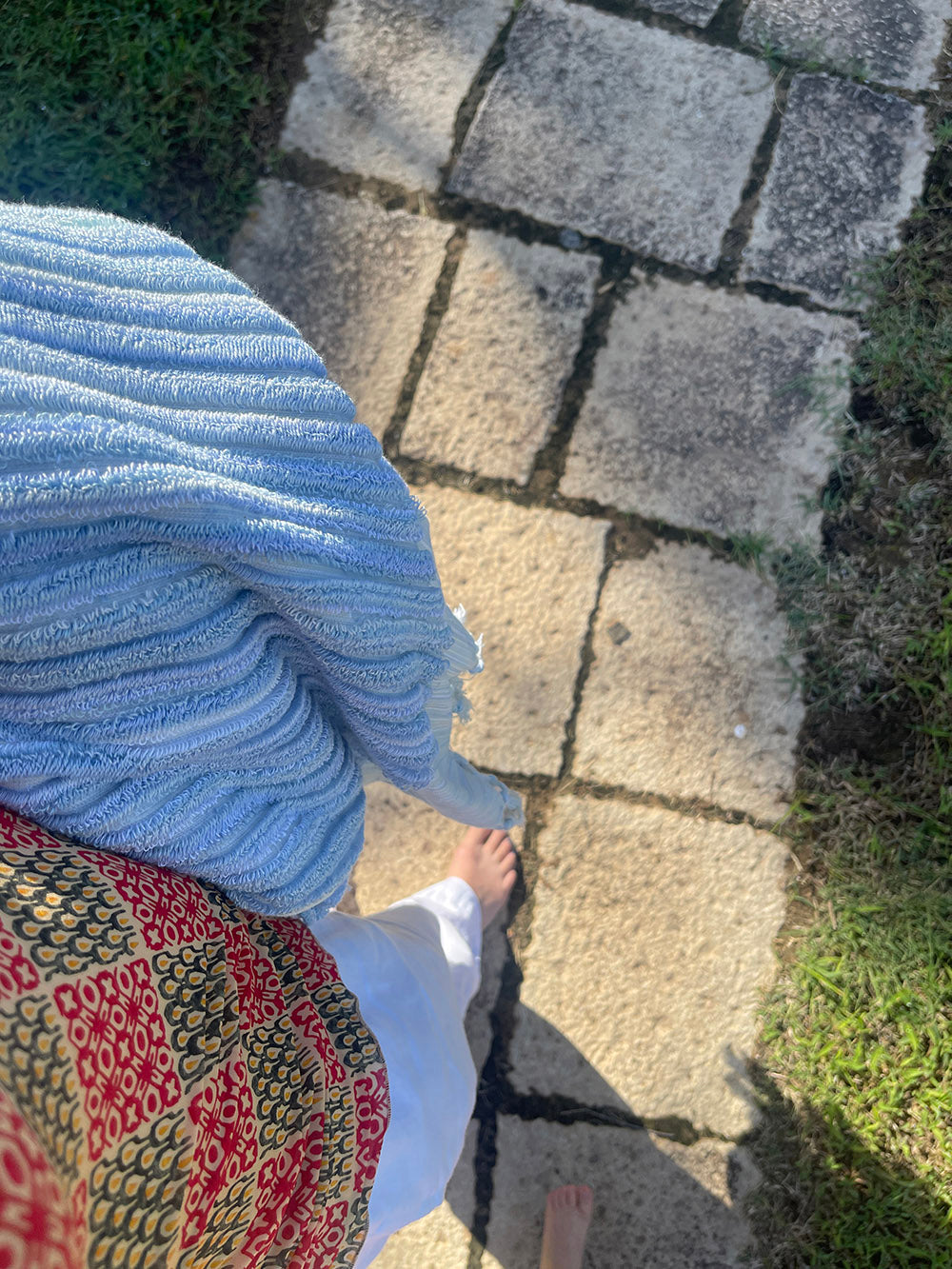 Ice Wide Stripe Bath Towel - Preorder