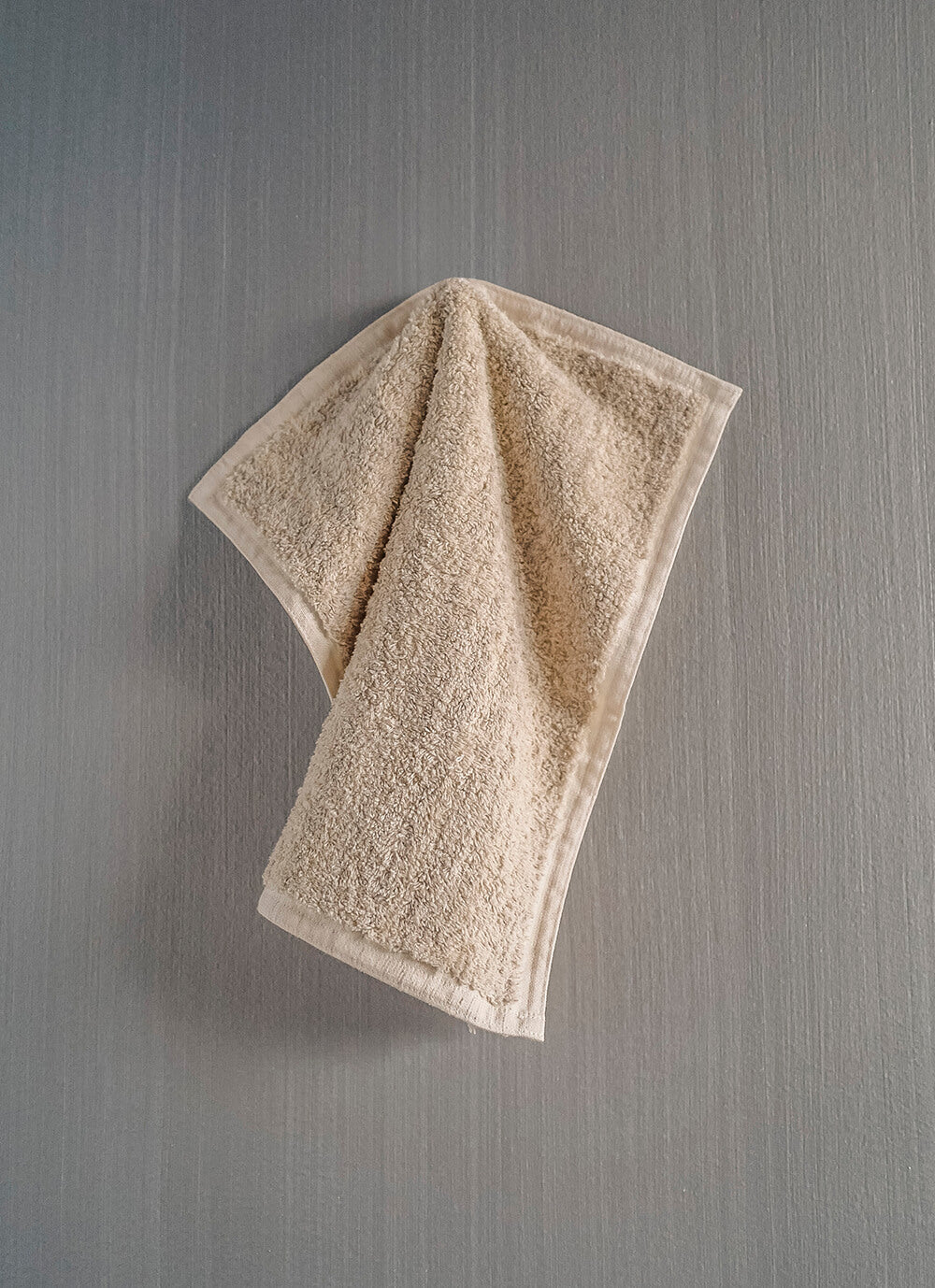 Natural Linen & Cotton Face Towel