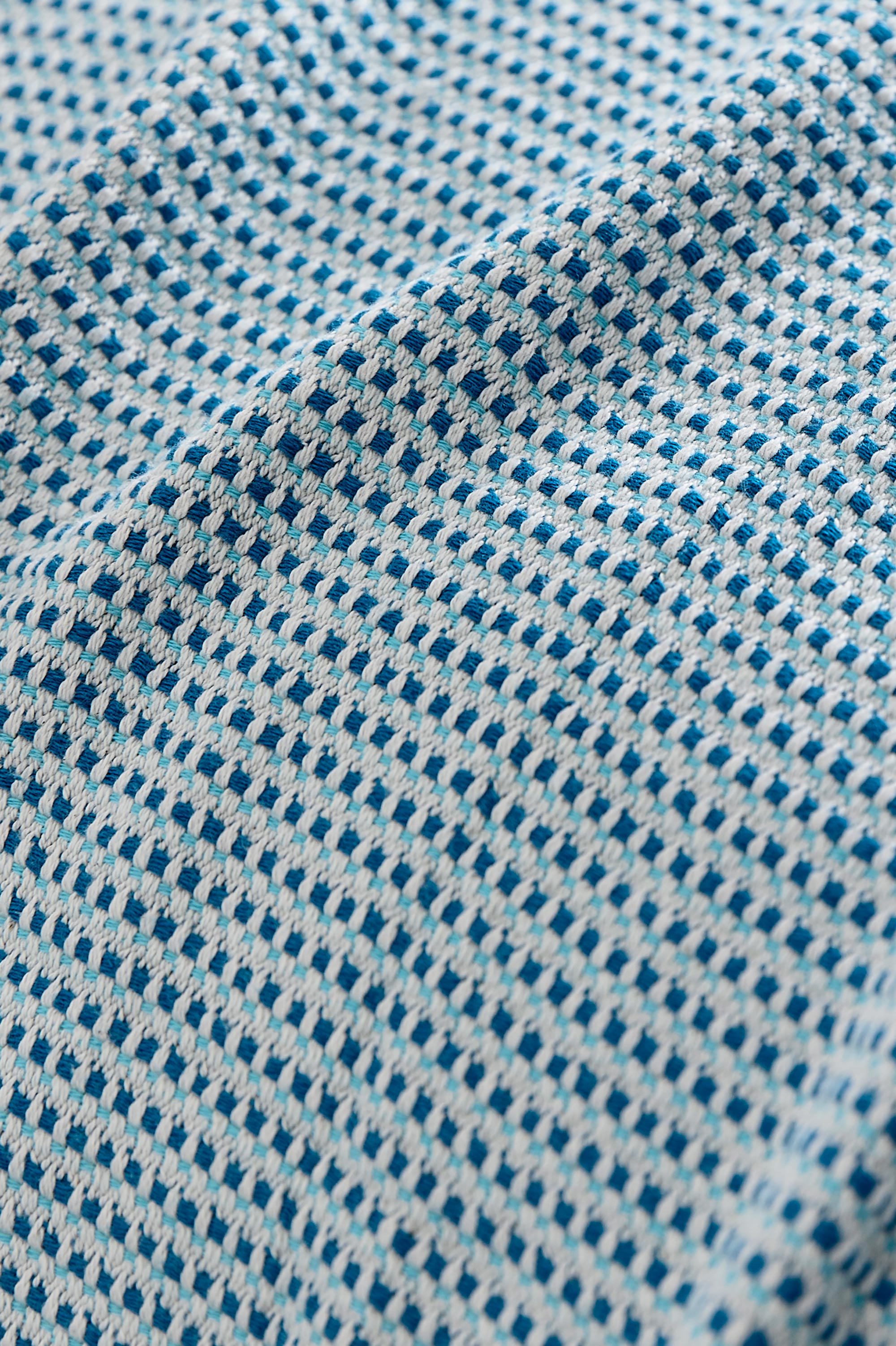 Royal Blue Cotton Blanket