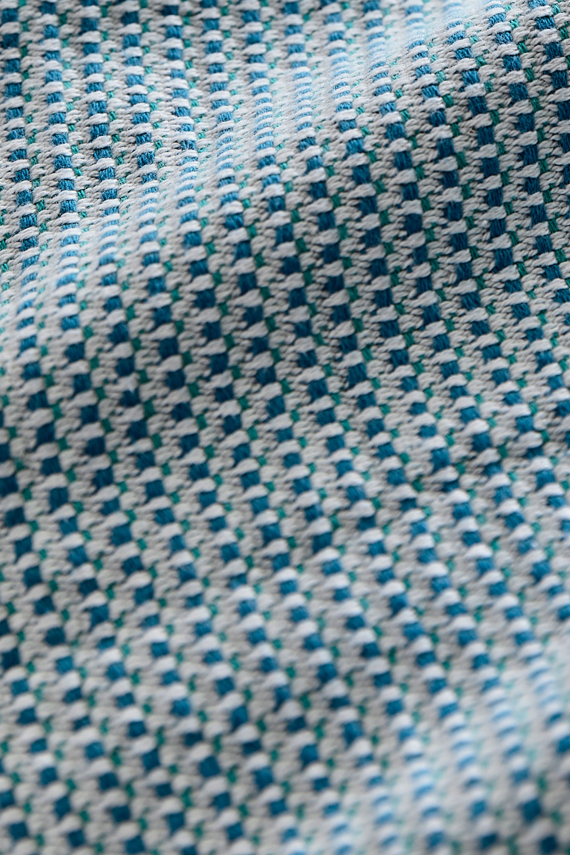 Teal Cotton Blanket