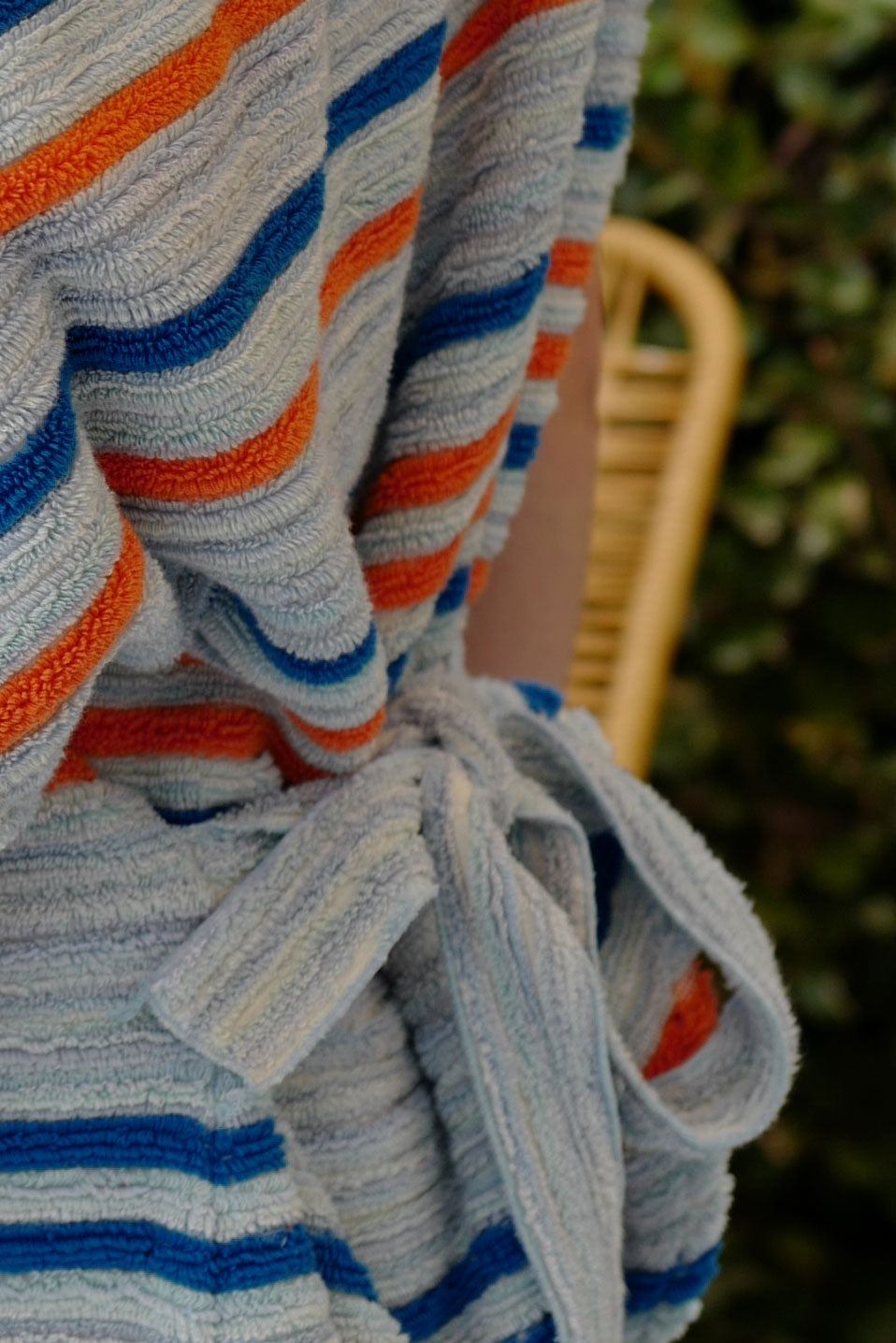 Monaco Top, Blue Stripe