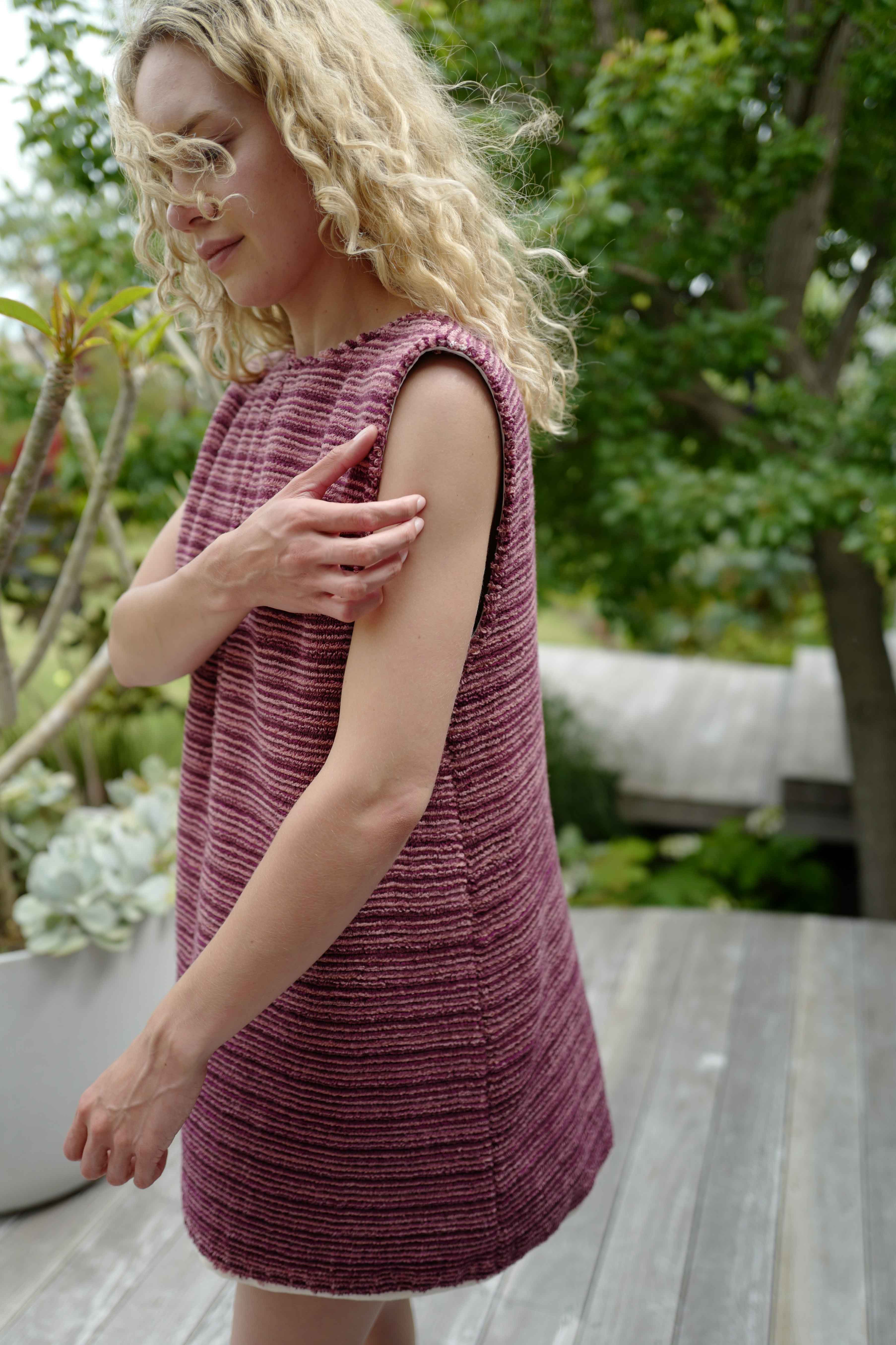 Soleil Dress, Berry