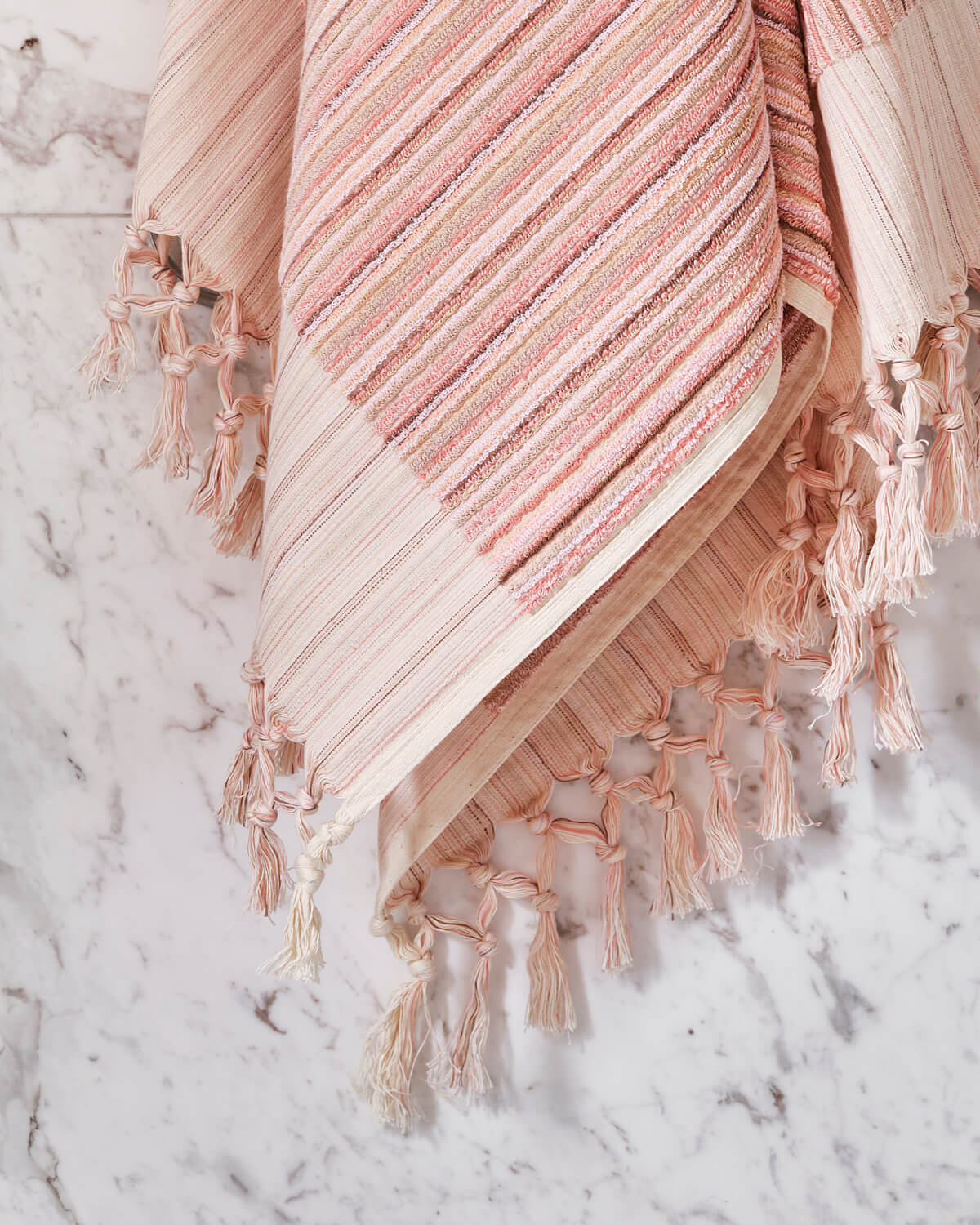 Pink Banksia Bath Towel