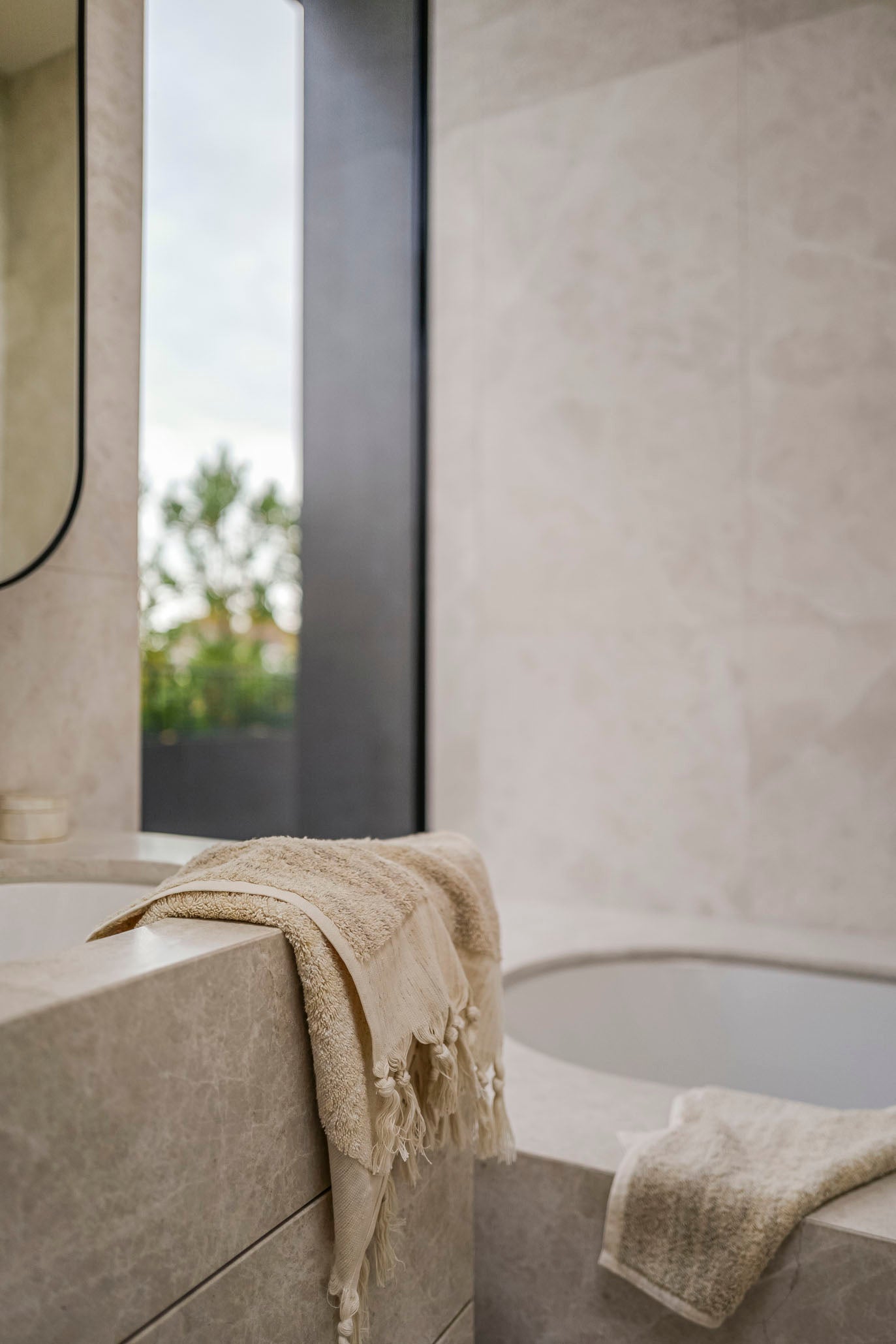 Linen & Cotton Hand Towel