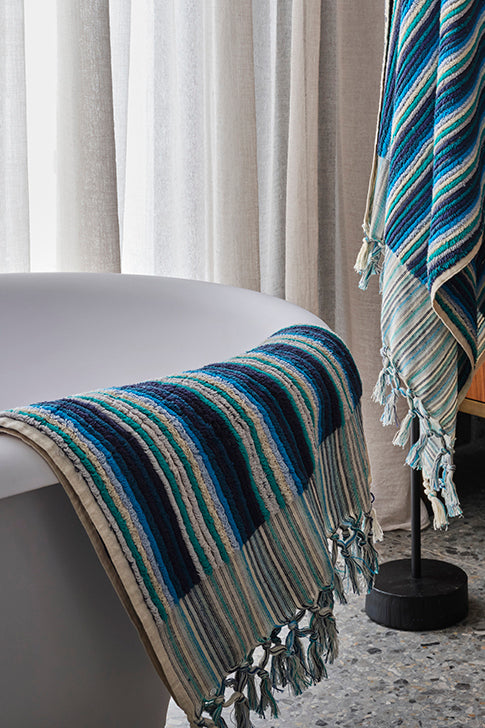 Bold Nautic Bath Mat