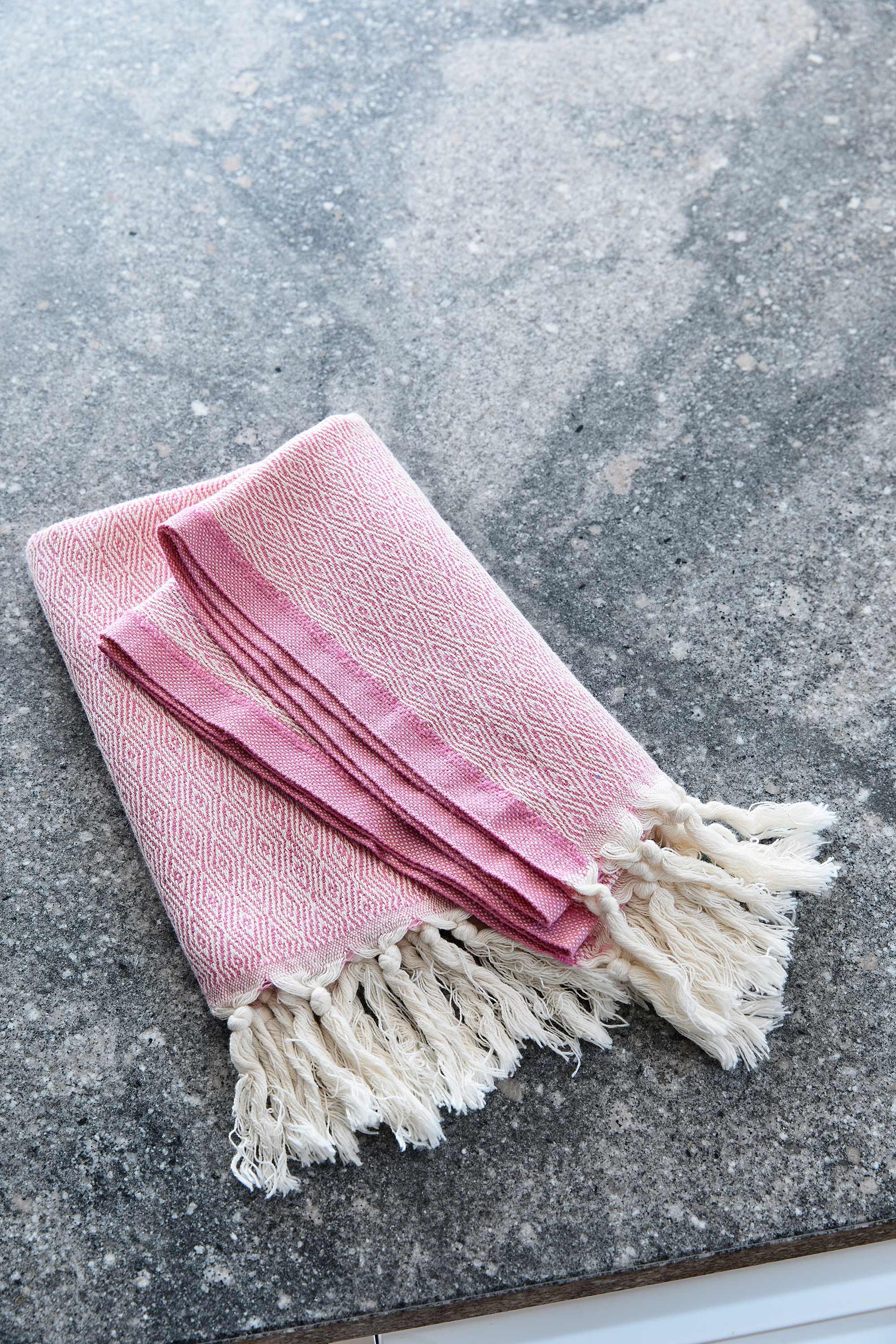 Pink Tea Towel