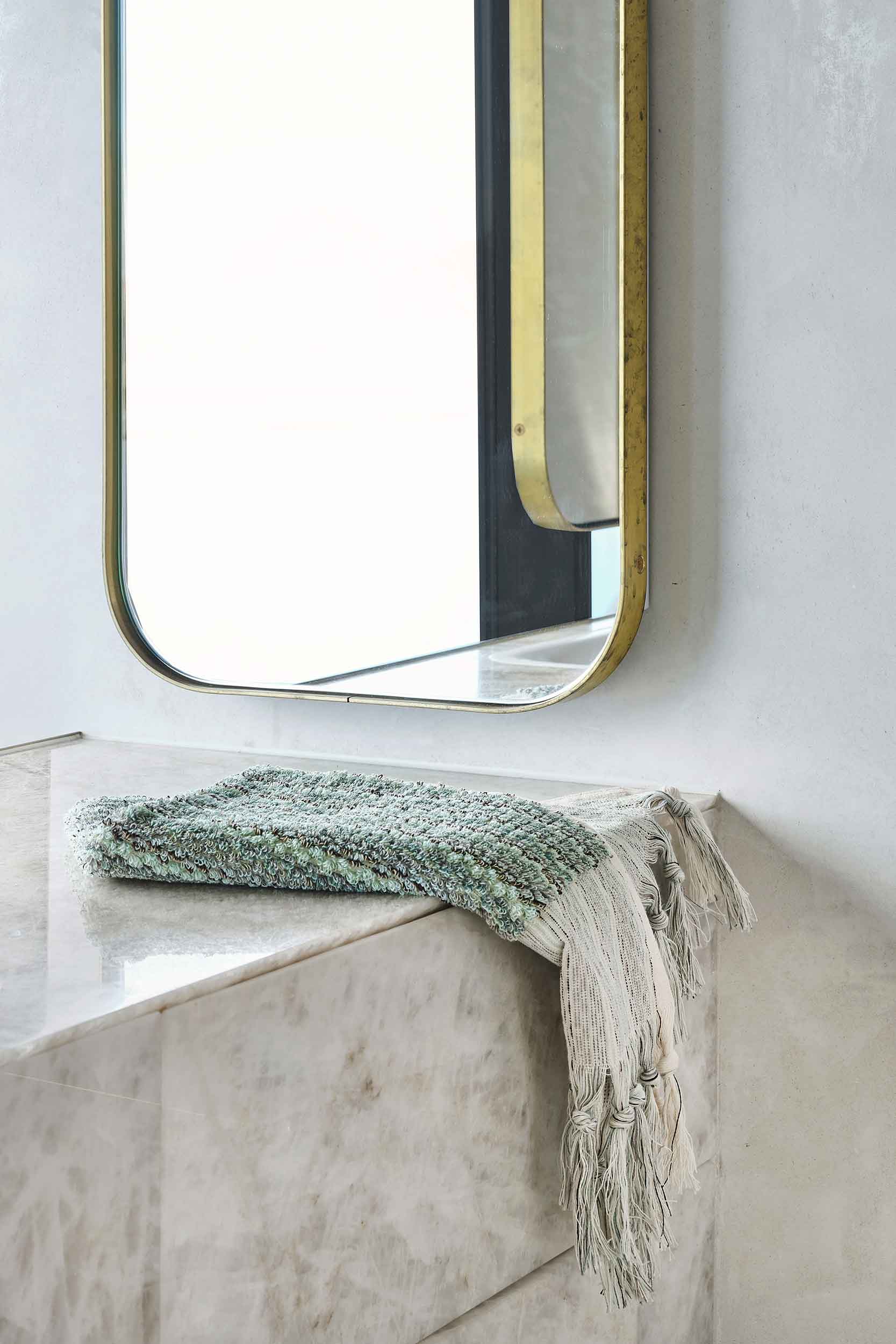 Moss Wave Hand Towel